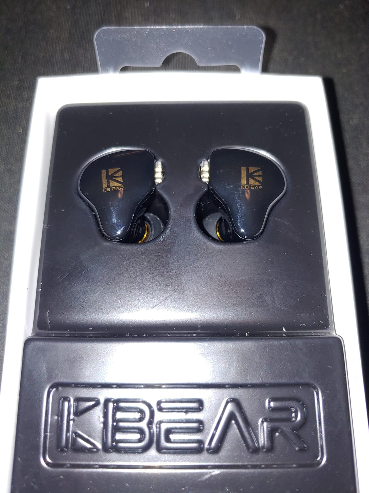 KBEAR KS1 Earphones in Ear Monitor Super Bass Wired Earbuds, Crystal Clear Sound IEM Headphones, High Resolution Noise Canceling Ear Monitors Headphone for Singers Musician Audifonos Auriculares customer photo 2