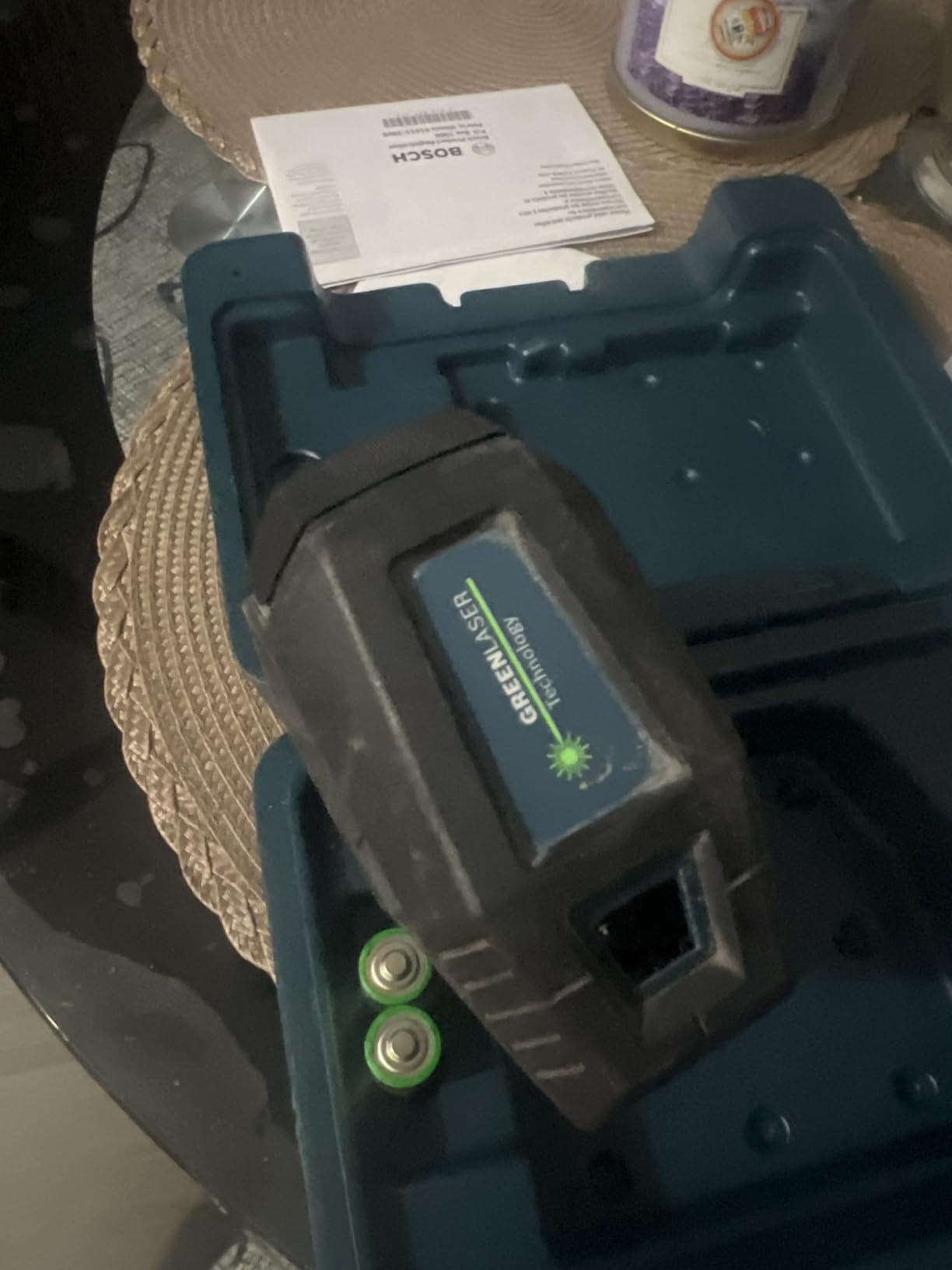 BOSCH GPL100-30G Green-Beam Three-Point Self-Leveling Alignment Laser | Durable construction, professional grade, reliable performance, contractors, stable mounting, surveying, construction customer photo 2