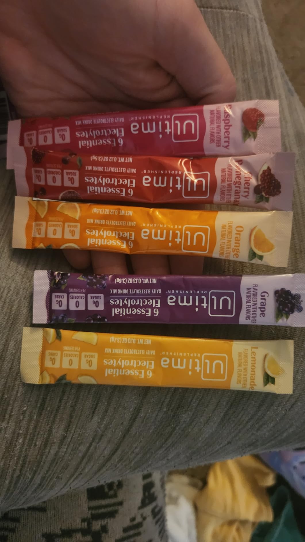 Ultima Replenisher Original Variety Electrolyte Packets, 20 Stickpacks - Daily Zero Sugar Powder Hydration Packets with 6 Key Electrolytes & Minerals, Sugar Free, Plant Based & Keto Friendly customer photo 1