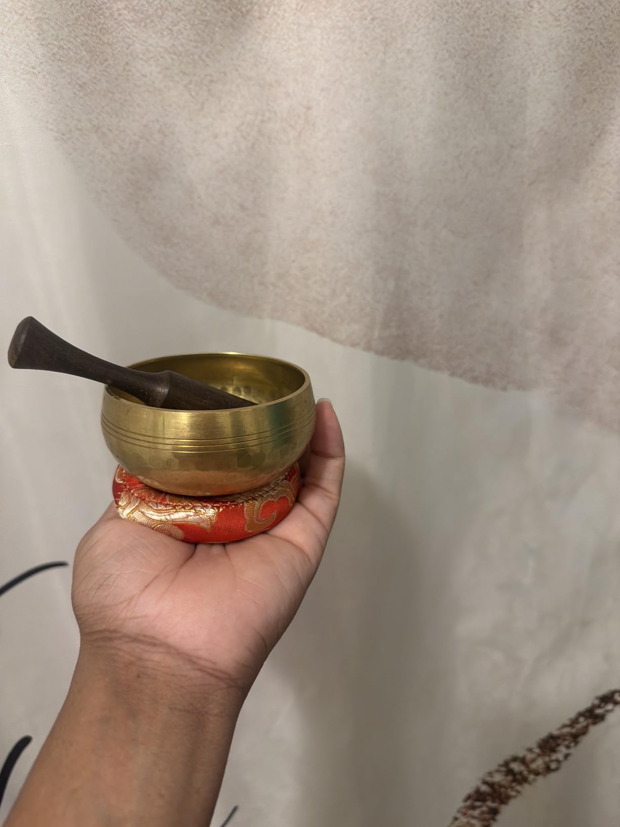 HIMALAYAN HEALING® Tibetan Singing Bowls Set~ Meditation Sound Bowl hand Hammered in Nepal For Yoga, Meditation, Mindfulness, Healing & Chakra balancing~ customer photo 2