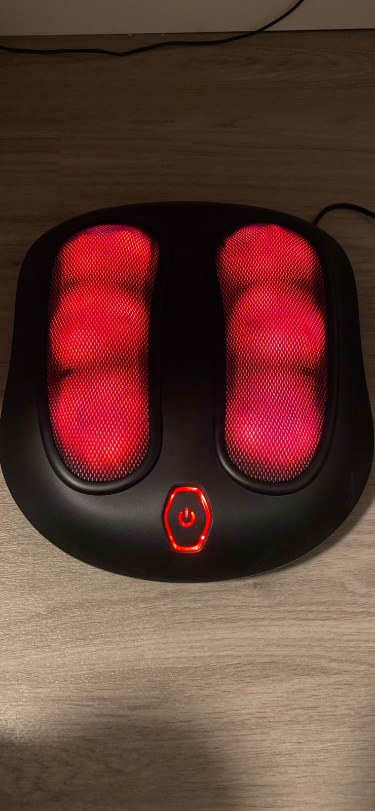 Nekteck Shiatsu Foot Massager with Heat for Neuropathy, Plantar Fasciitis | HSA Eligible FSA Electric Foot Massager Machine for Pain Relief and Circulation, Ideal Gifts for Women Man Her Him Dad customer photo 1