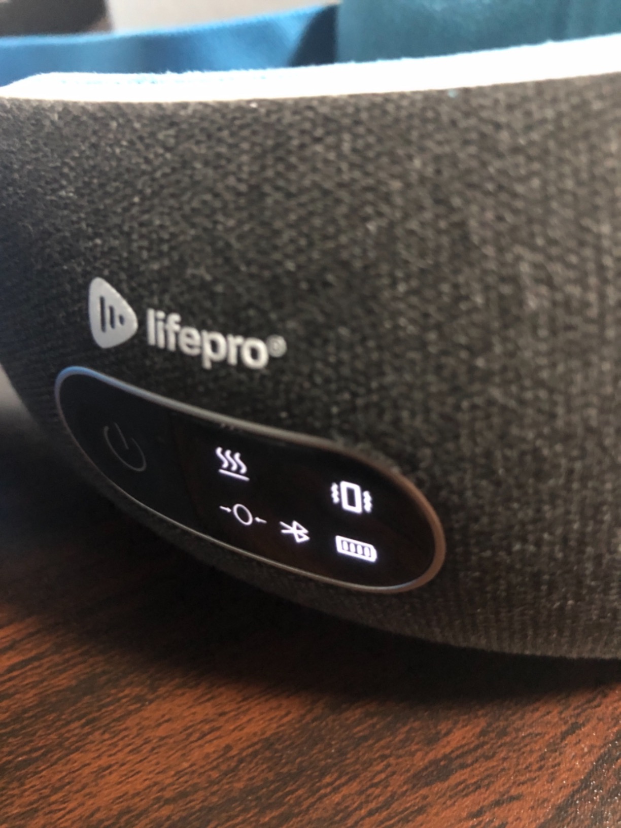 LifePro Oculax Portable Eye Massager with Heat and Vibration | 4 Soothing Modes - Compression Massage Support Reduce Puffy & Dry Eyes - Rechargeable Heated Migraine Mask Bluetooth Music customer photo 1