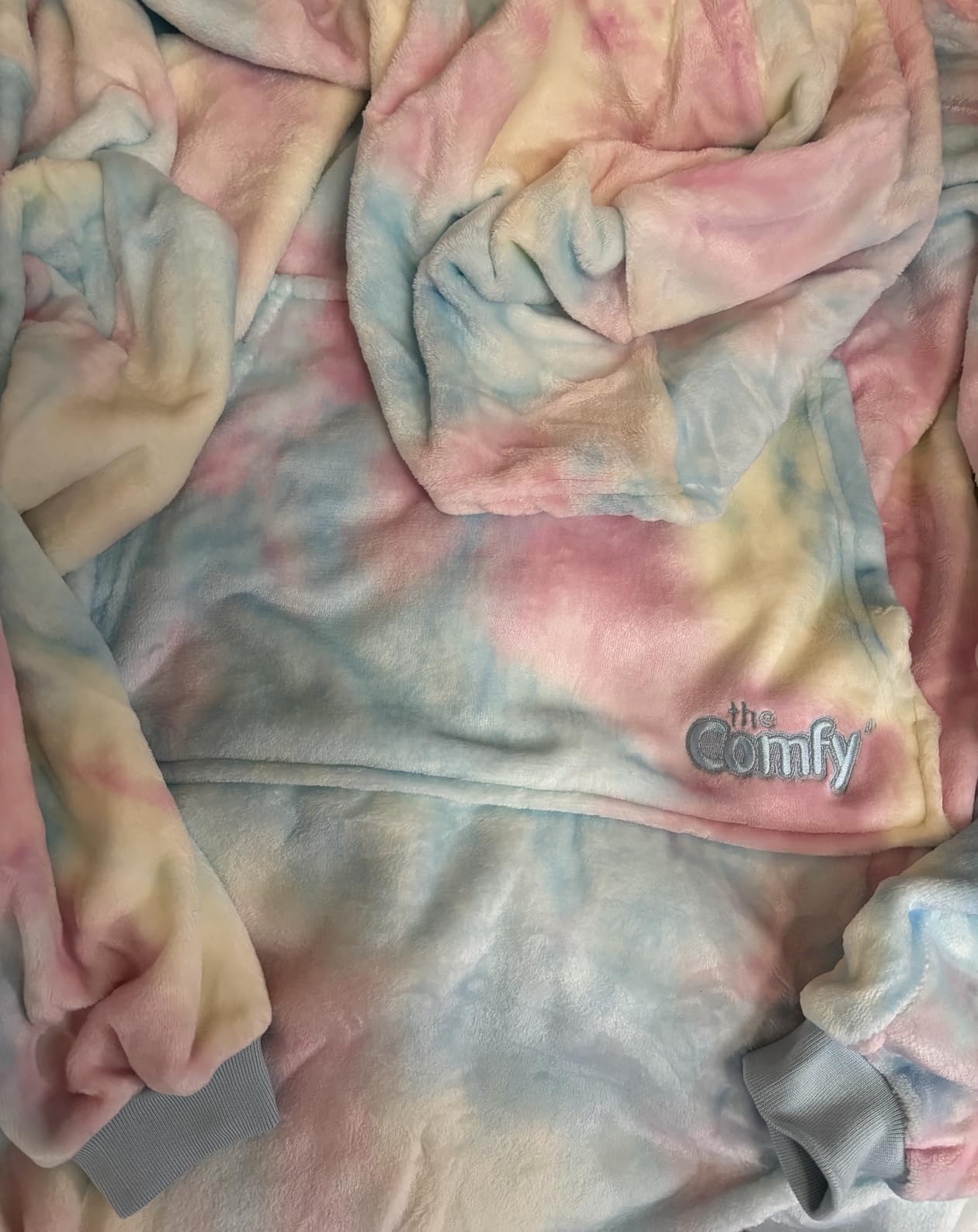 THE COMFY Dream | Shark Tank | No Sherpa | Light Wearable Blanket Hoodie customer photo 2