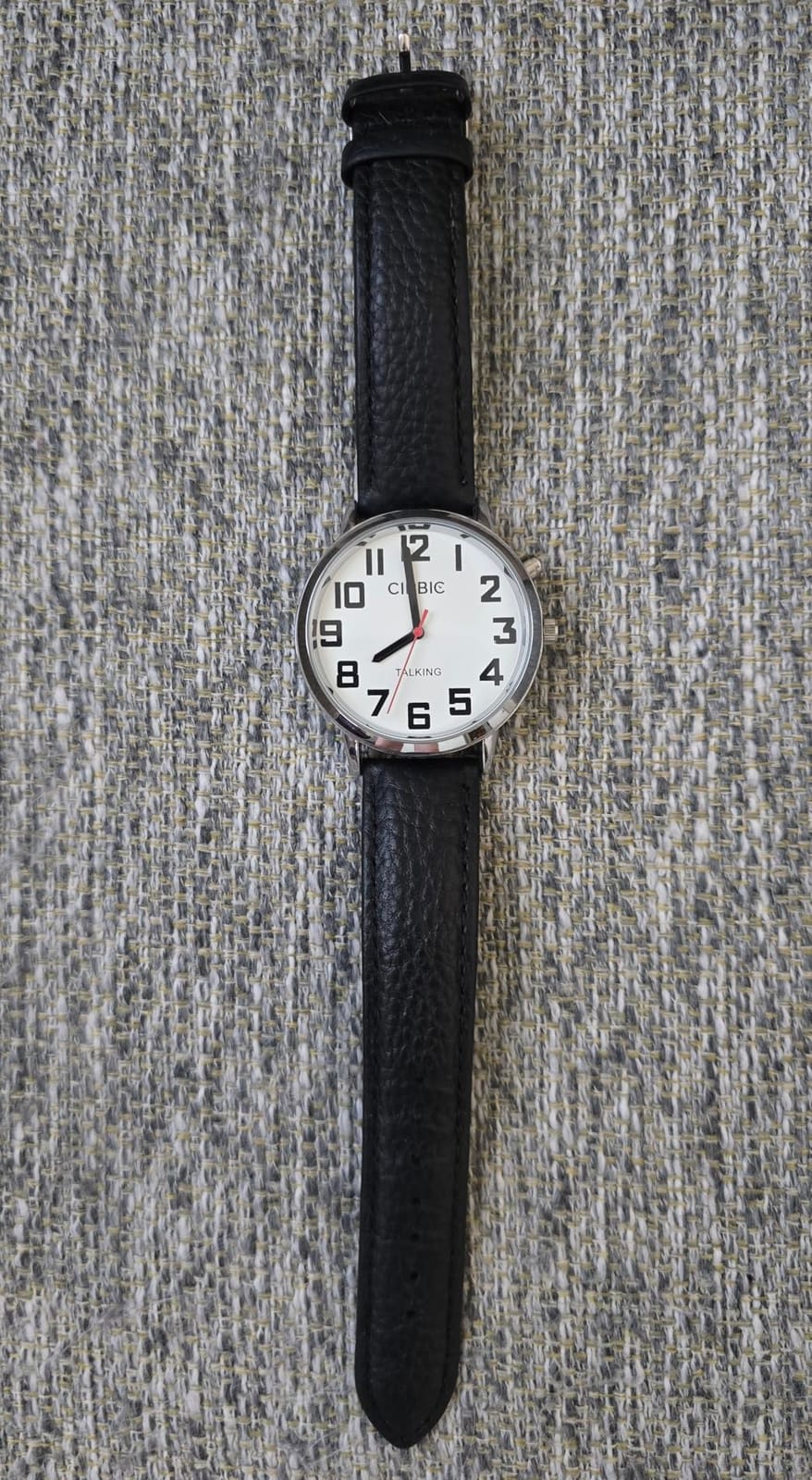 Big Talking Watch with Jumbo Numbers for Visually impaired with North American Male Voice customer photo 1
