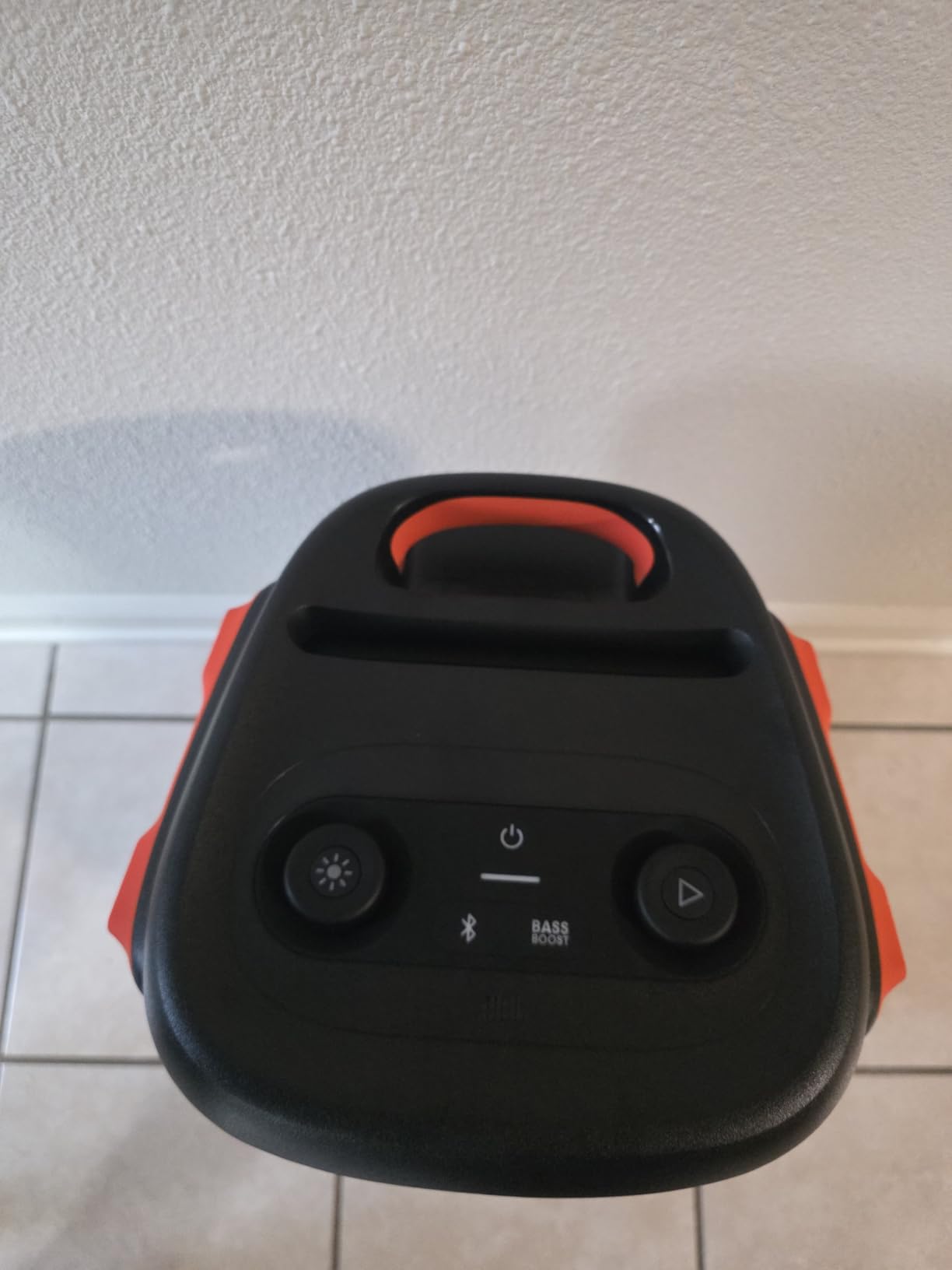 JBL PartyBox 110 - Portable Party Speaker with Built-in Lights, Powerful Sound and deep bass, Black | Powerful JBL Original Pro Sound, Dynamic light show that syncs to the beat, 12 hours of playtime, IPX4 splashproof customer photo 2