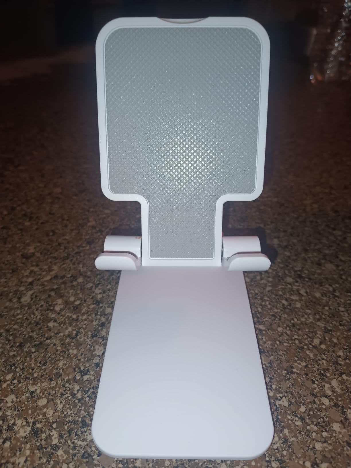 Meetuo 2 Pcs Cell Phone Stand for Desk Adjustable Desktop Phone Holder | Adjustable Angle Height, Fully Foldable&Portable, Compatible with iPhone 17/16/15/14/13/12/Smartphones customer photo 2