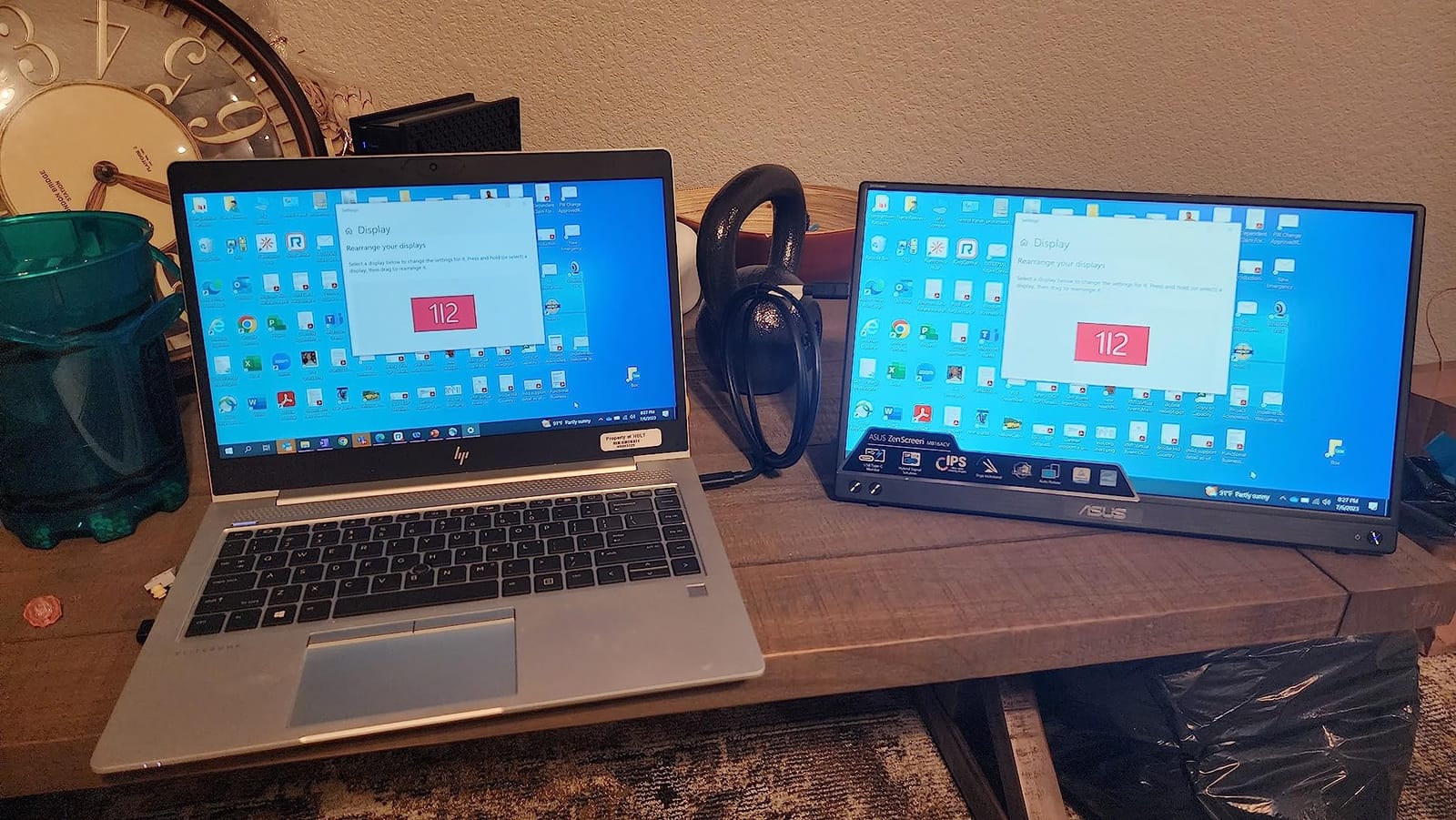 ASUS ZenScreen 15.6 Inch Portable Monitor - 1080P, Full HD, IPS, USB Type-C, Eye Care, Kickstand, for Laptop, PC, Phone, Console, Anti-Glare Surface, 3-Year Warranty - MB16ACV customer photo 1