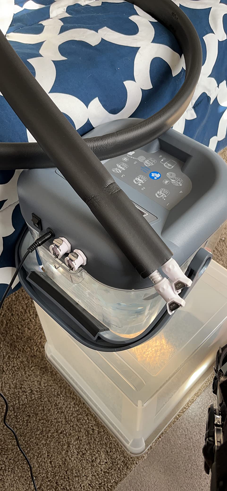 Brace Direct FrozenIce Cold Therapy Machine with Universal Pad - Circulating Water System for Knee, Shoulder, Hip, Ankle, Back - Cryotherapy for Post Surgery, Pain, Swelling customer photo 2