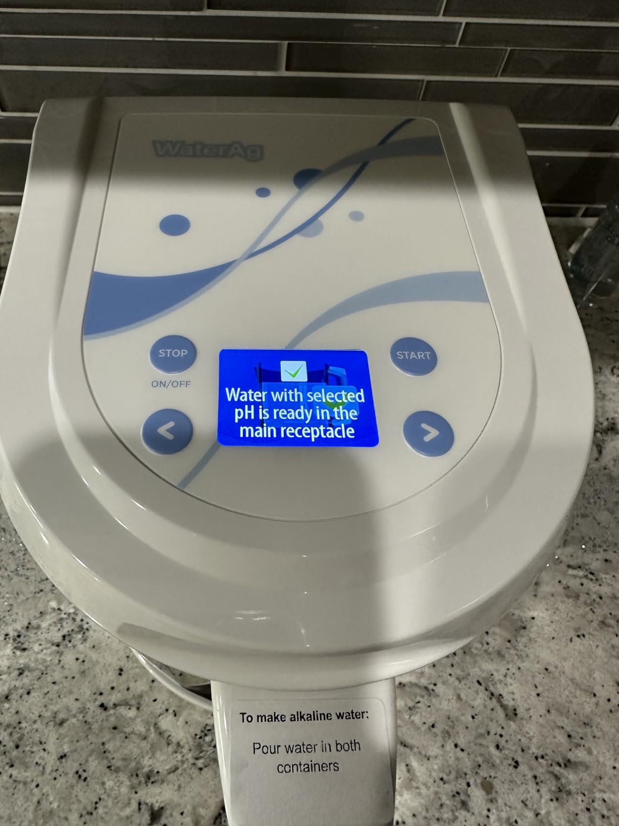 3 in 1 Water Ionizer | Alkaline Water Machine | Colloidal Silver Generator Kit | Alkaline Pitcher: PH 2.4-11, up to -1000mV ORP | Colloidal: 0-20 PPM, Silver Rods 9999 Pure | Acidic Water customer photo 2