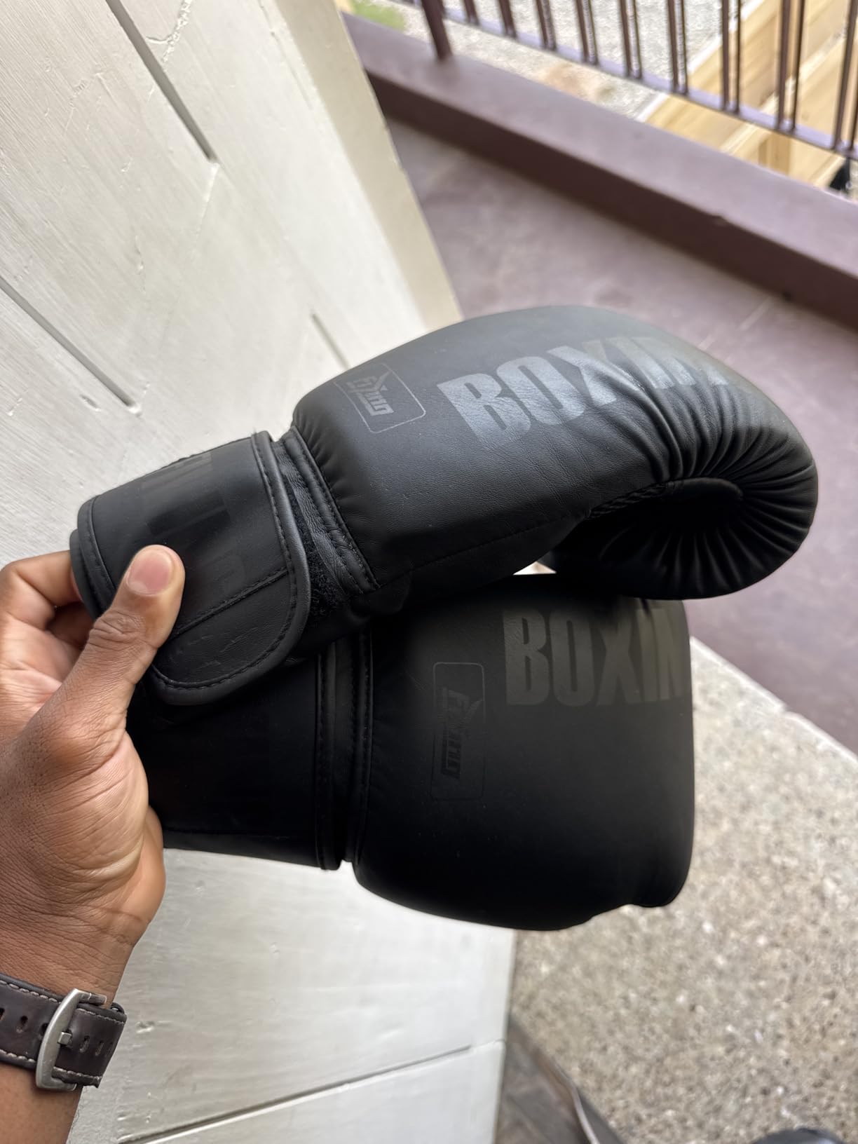 Boxing Gloves for Men Women Adults | Multi Layered Padding, Breathable Palm, for Training, Sparring, Muay Thai, Fighting, Kickboxing, Mixed Martial Arts, MMA, Heavy Bag customer photo 2