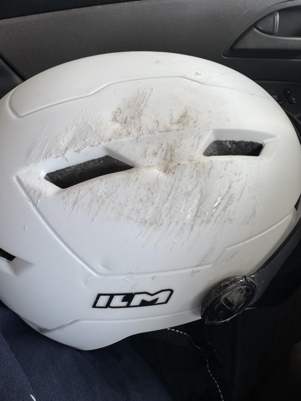 ILM Adult Bike Helmet with LED Front Back Light Bicycle Helmets E3-10L customer photo 2