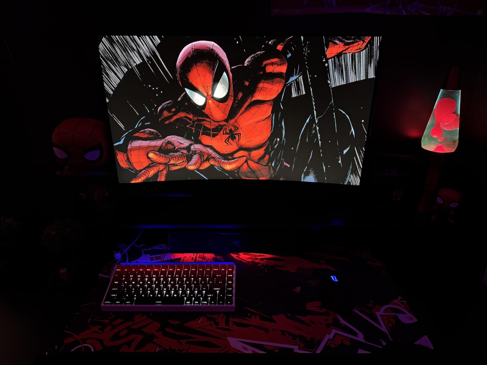 Canjoy Gaming Mouse Pad, 31.5x15.7in Large Mouse Pads for Desk Keyboard Pad | Desk Mat for Keyboard and Mouse Computer Big Full Size Desk Pad with Non-Slip Rubber Base and Stitched Edge for Home Office customer photo 1