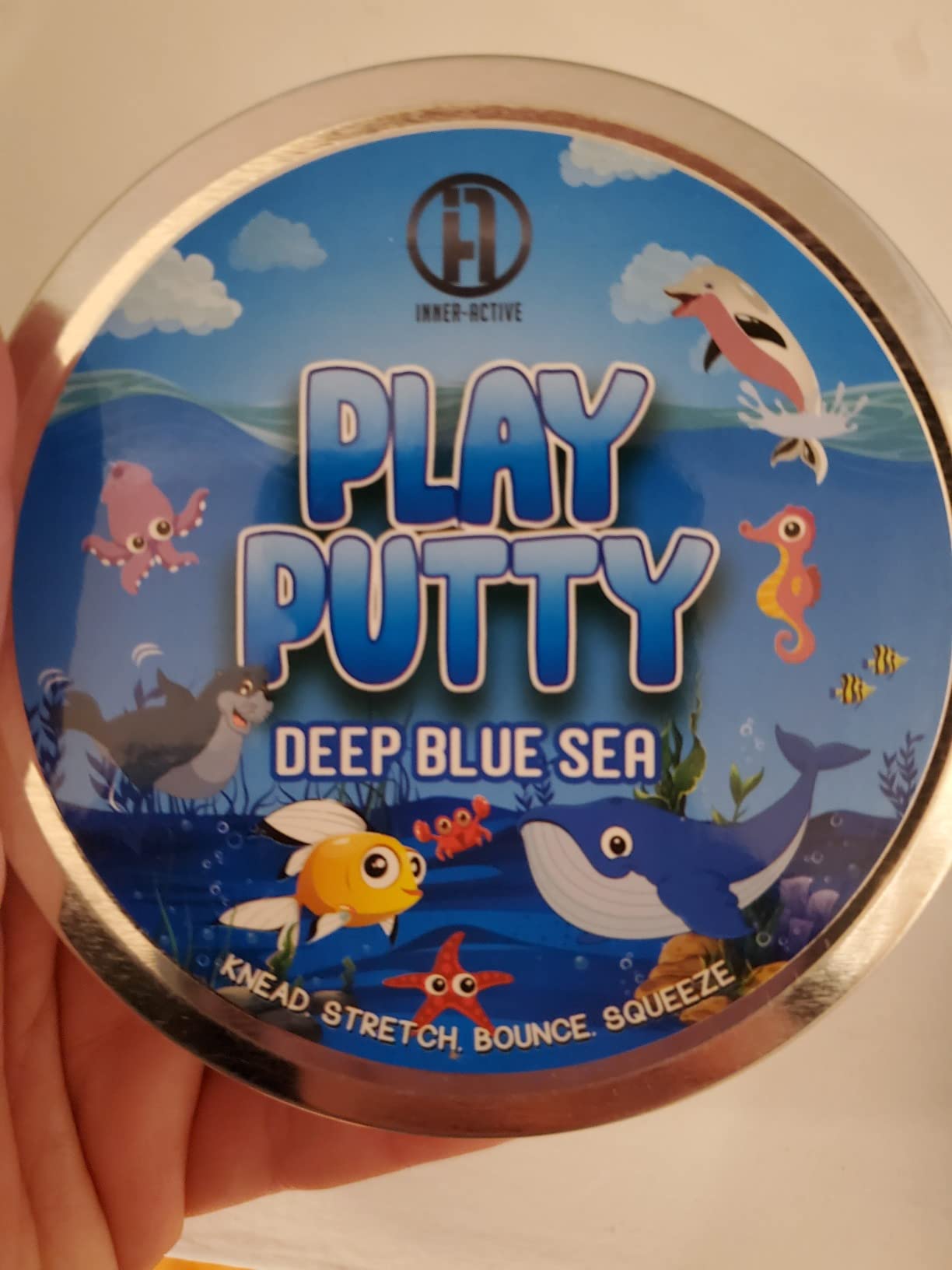 Play Putty Therapy Putty for Kids with Charms Deep Blue Sea Theraputty Medium Resistance, Increase Fine Motor Skills and Finger Strength, Physical and Occupational Therapy Toy customer photo 1