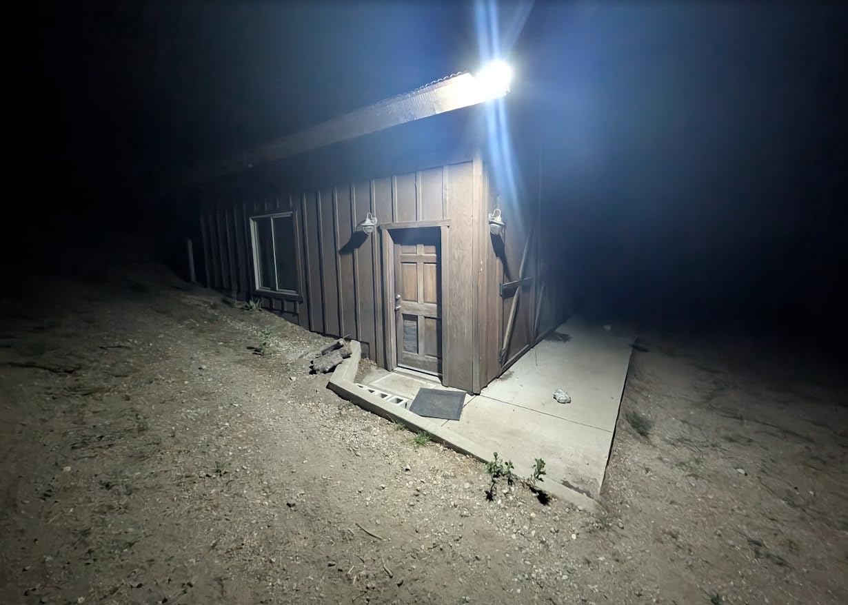 Tuffenough Solar Outdoor Lights 2500LM 210 LED Security Lights with Remote Control, 3 Heads Motion Sensor Lights, IP65 Waterproof, 270° Wide Angle Flood Wall Lights with 3 Modes(2 Packs) customer photo 2