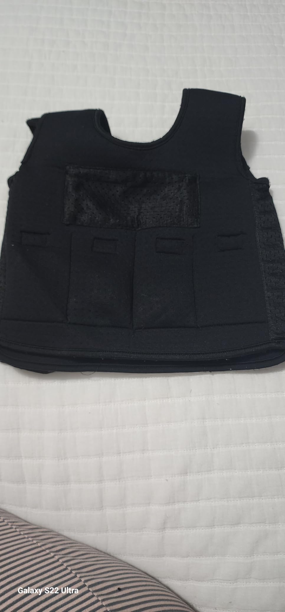 Weighted Vest for Kids(Ages 10+, Large) - Fully Adjustable Sensory Compression Vest for Children with Autism, ADHD, SPD - Includes 3lb Removable Weights Black customer photo 1