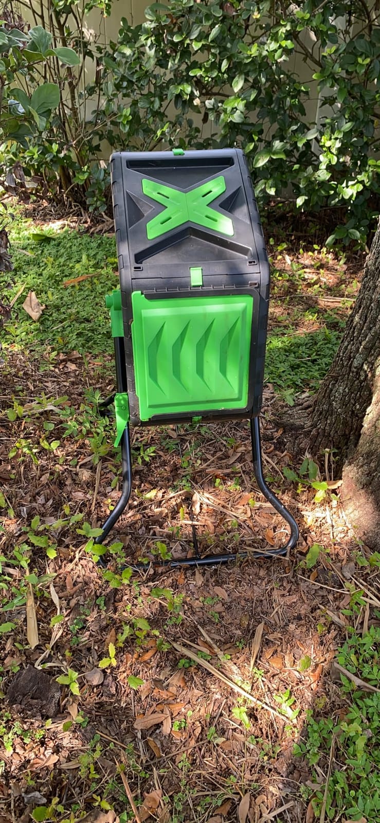 SQUEEZE master Light Weight Tumbling Compost Bin-Single Chamber Compost Tumbler 18.5 Gallon/70L customer photo 2