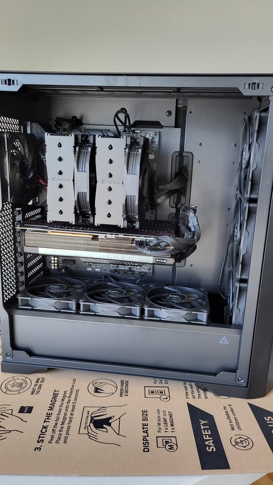 Asus ROG Strix B550-F Gaming WiFi II AMD AM4 (3rd Gen Ryzen) ATX Gaming Motherboard (PCIe 4.0, WiFi 6E, 2.5Gb LAN, BIOS Flashback, HDMI 2.1, Addressable Gen 2 RGB Header and Aura Sync) customer photo 2