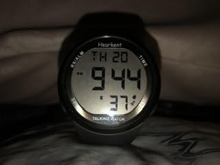 Hearkent Atomic Talking Watch Sets Itself for Visually Impaired or Seniors | Large Dial, LCD Big Number Easy-to-Read, Clear English Speaking, CR2032 Battery, Talking Watches for Elderly/Blind customer photo 2