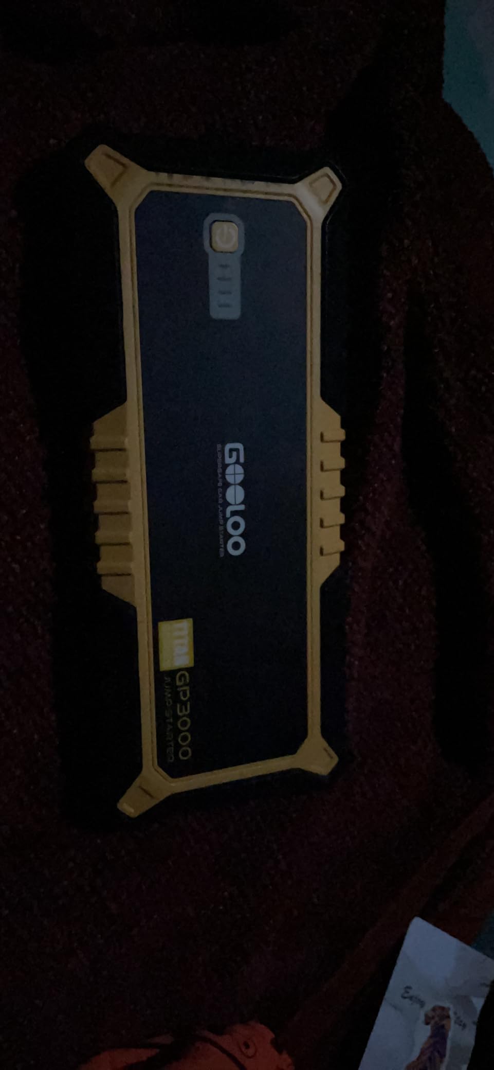GOOLOO GP3000 Jump Starter, 3000A Peak Car Starter (9L Gas or 7L Diesel) | Supersafe Car Battery Booster Pack - BOOST Mode for Dead Batteries - 16,000mAh Capacity - 3 Modes LED Flashlight customer photo 1