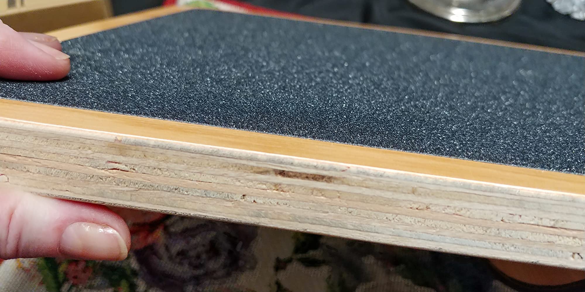 StrongTek Wooden Balance Board with 2 Difficulty Options, Basic Rocker and Advanced 360 Wobble Board, Non-Slip Balance Trainer for Core Stability, Ankle Rehab, Physical Therapy and Fitness customer photo 1