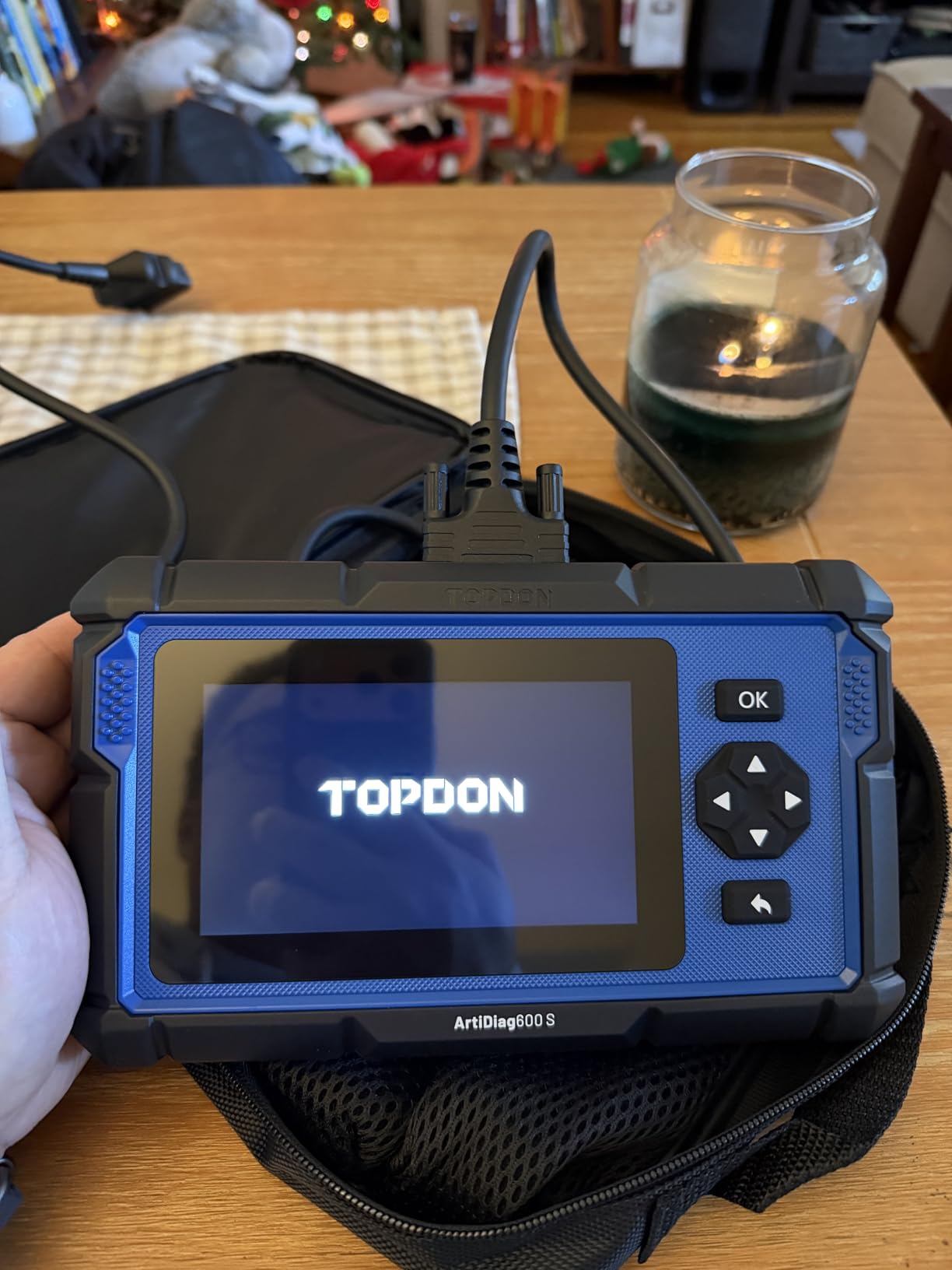 TOPDON AD600S OBD2 Scanner, Engine ABS Transmission Diagnostic Scan Tool customer photo 2