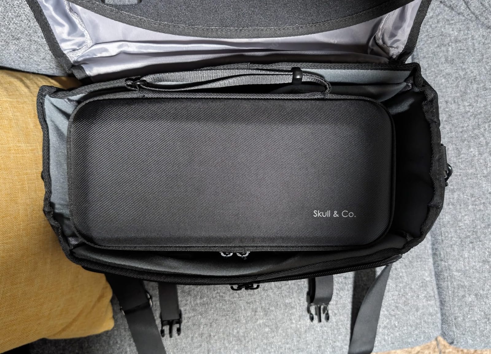 CADeN Camera Bag Case Shoulder Messenger Bag with Tripod Holder Compatible for Nikon, Canon, Sony, DSLR SLR Mirrorless Cameras, Waterproof, Black, Large customer photo 1