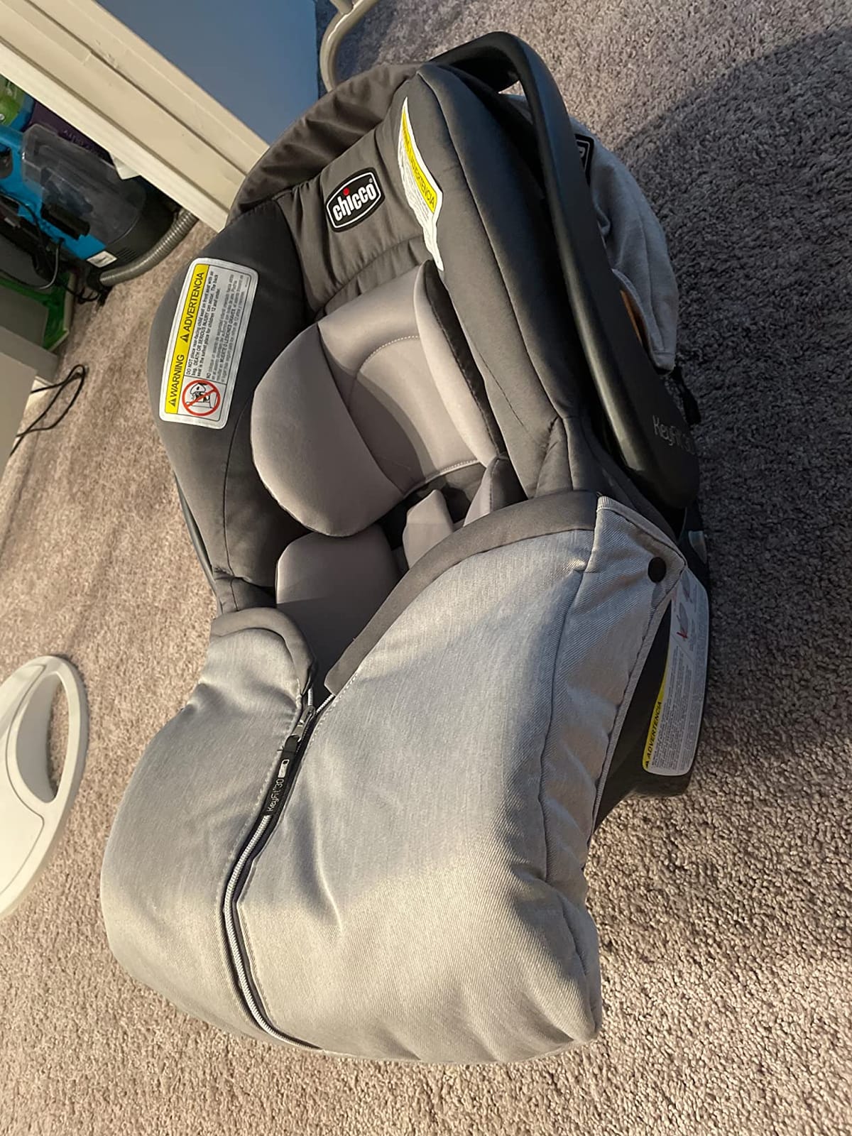 Chicco Bravo LE Stroller with Car Seat Compatibility, Compact Fold, Pewter/Grey customer photo 2