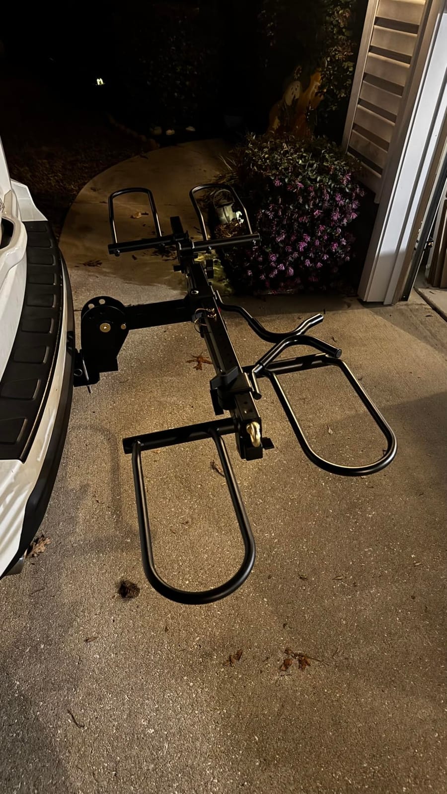 Young Bike Rack Hitch for Car - 200LB 2-Bike Rack Hitch Mount Platform Style Hitch Bike Rack, Smart Tilting & Easy Fold for Car SUV with 2 Inch Receiver, Bike Carrier Fits Up to 5-inch Fat Tire customer photo 1