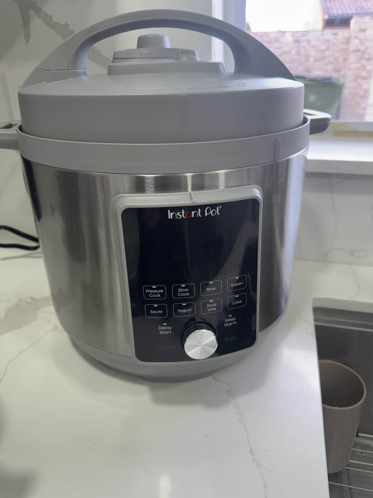 Instant Pot, 8-Quart Whisper Quiet 9-in-1 Electric Pressure Cooker, Slow Rice Cooker, Steamer, Saute, Yogurt Maker, Warmer & Sterilizer, App With Over 800 Recipes, Stainless Steel, Duo Plus customer photo 2