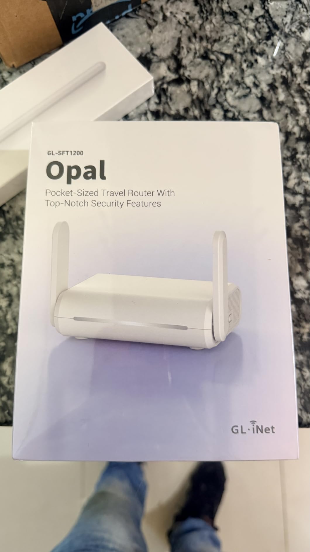 GL.iNet GL-SFT1200 Opal Travel Router, AC1200 Dual-Band Wi-Fi customer photo 2