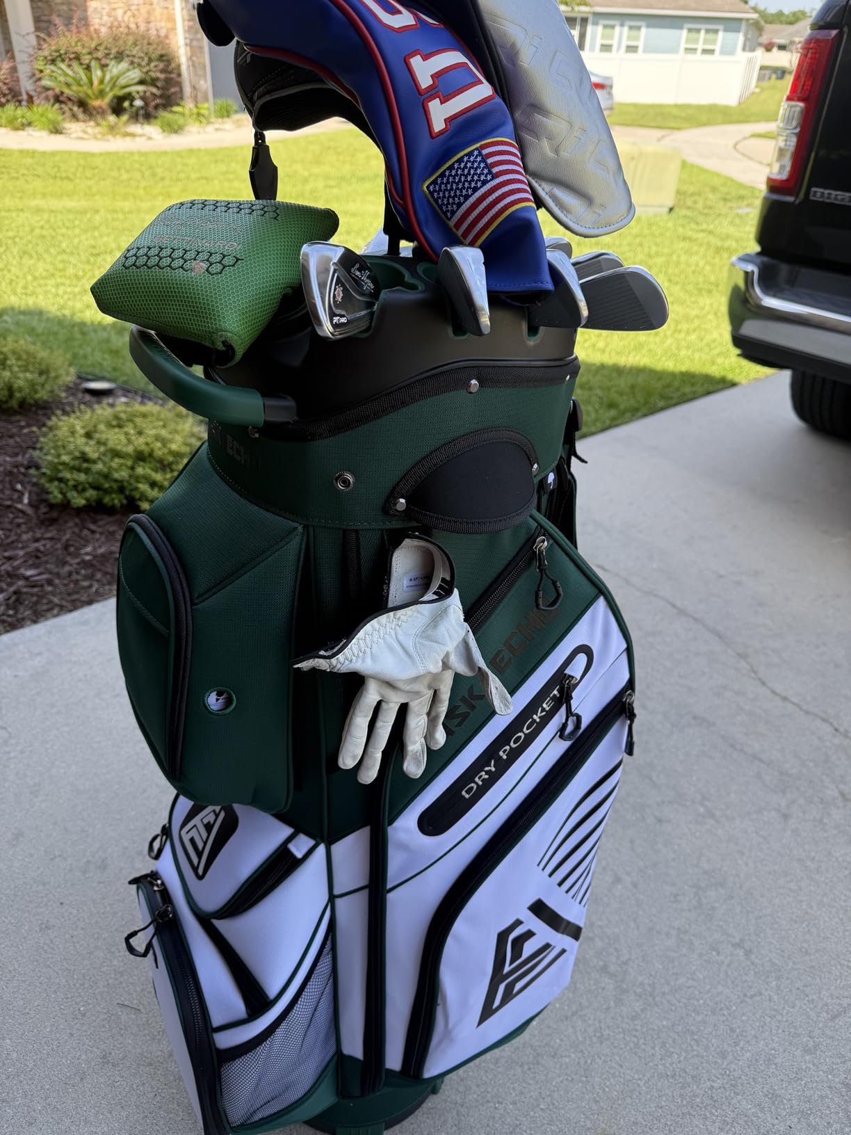 ASK ECHO T-Lock Golf Cart Bag, Quiet 14-Way Full-Length Divider customer photo 1