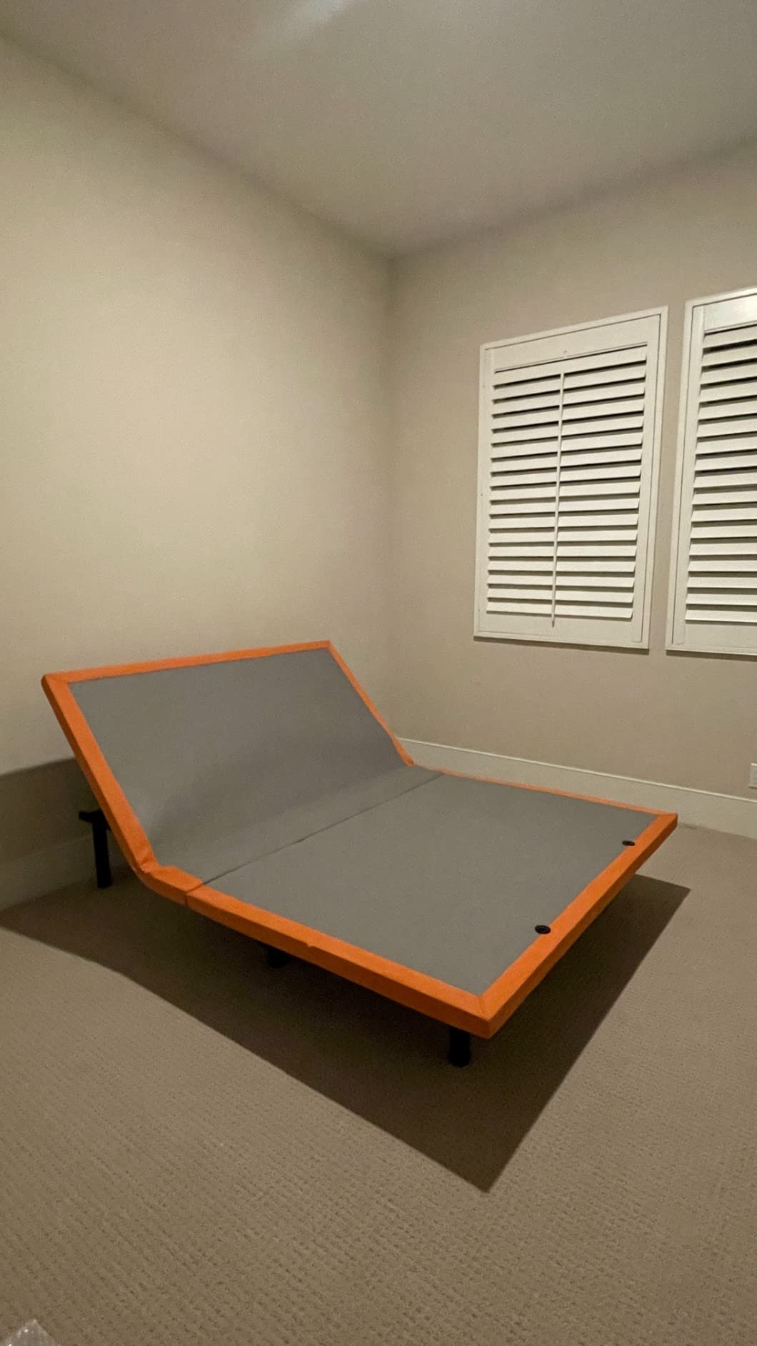 ESHINE King Adjustable Bed Frame Base - 3000 Premium Series | Easy to Install in 5 Minutes, Massage, Wireless Remote, Foot & Head Inclined, Zero Gravity, Dual USB Ports, Under Bed Light customer photo 1