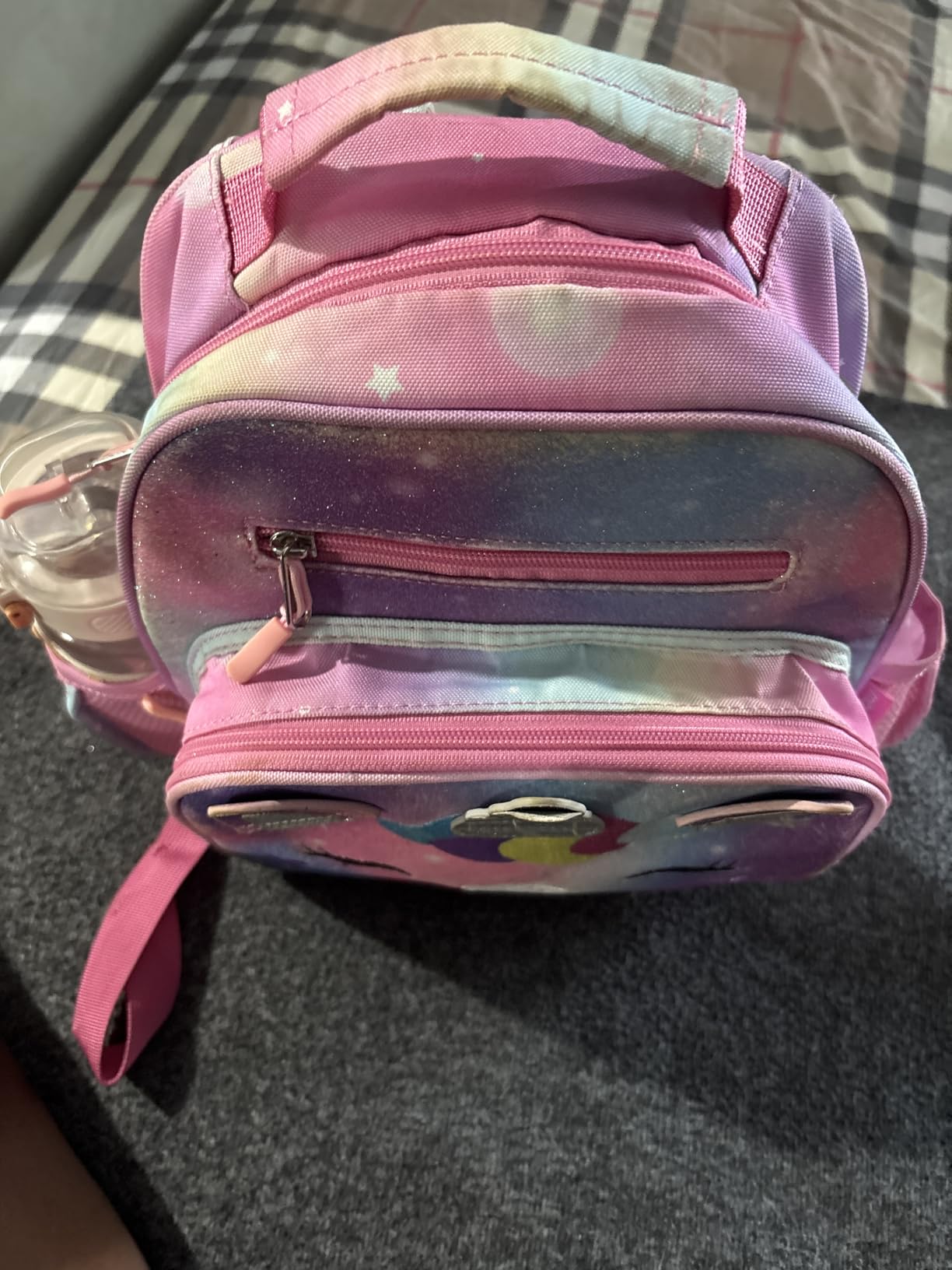 Toddler Backpack for Girls 2-4: Cute Kids Backpacks for Girls - Preschool Kindergarten Backpack - Rainbow Pink customer photo 1