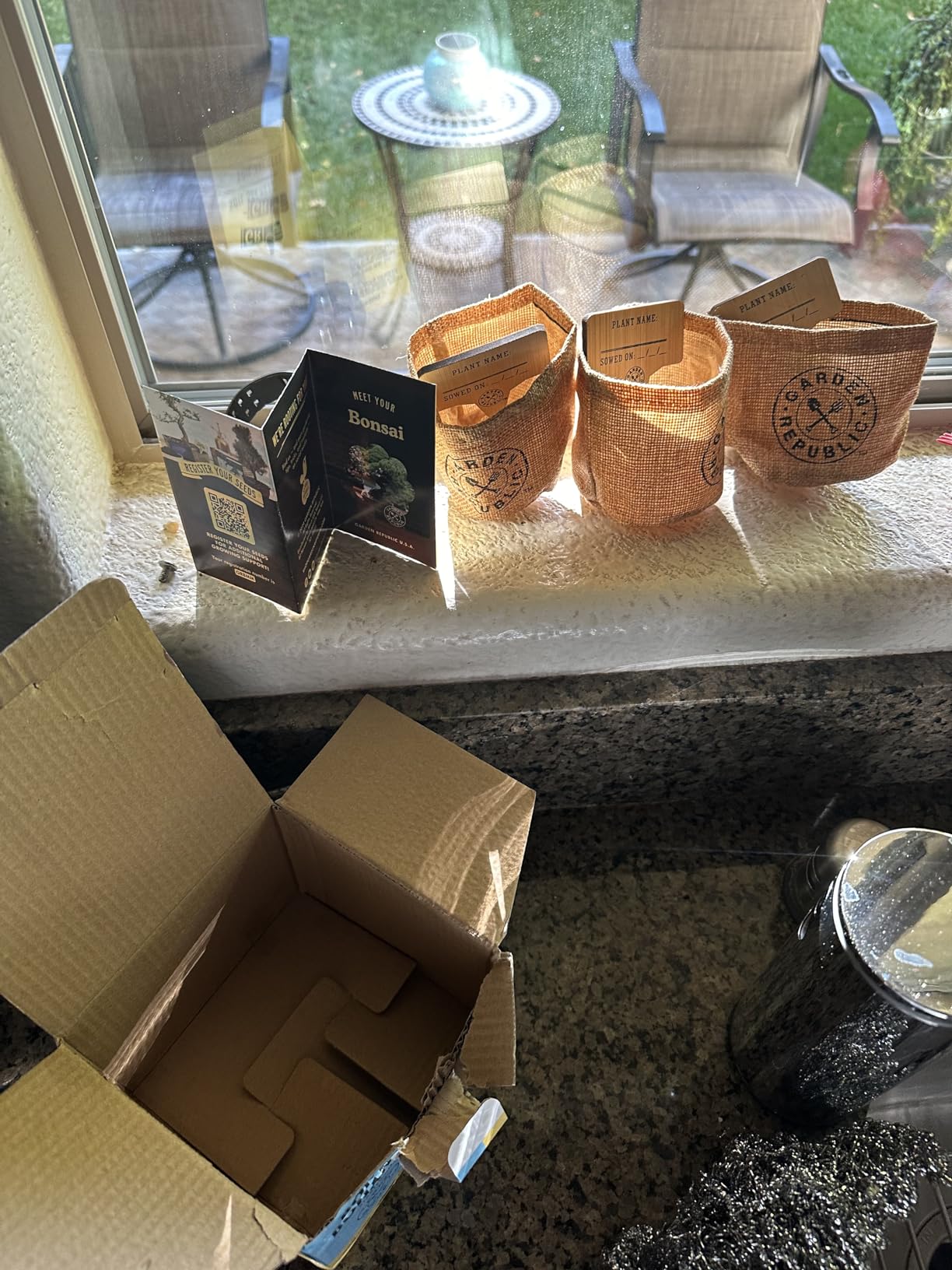 Garden Republic Bonsai Tree Kit - Mini Bonsai Seeds, 3 Types - for Indoor Plant Growing - Starter Kit with Seeds, Soil, Planters & Shears customer photo 1