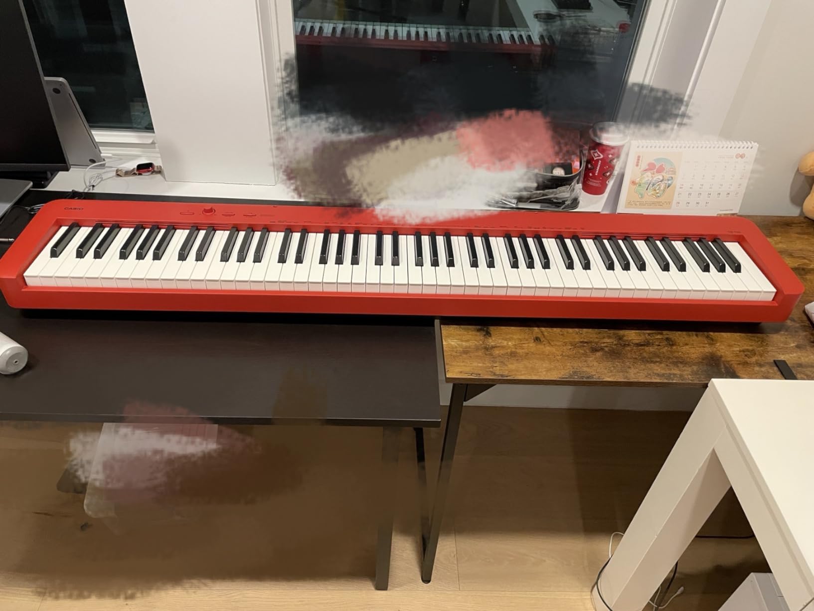 Casio CDP-S160 88-Key Weighted Digital Piano with Scaled Hammer Action Keyboard, Slim and Portable customer photo 1