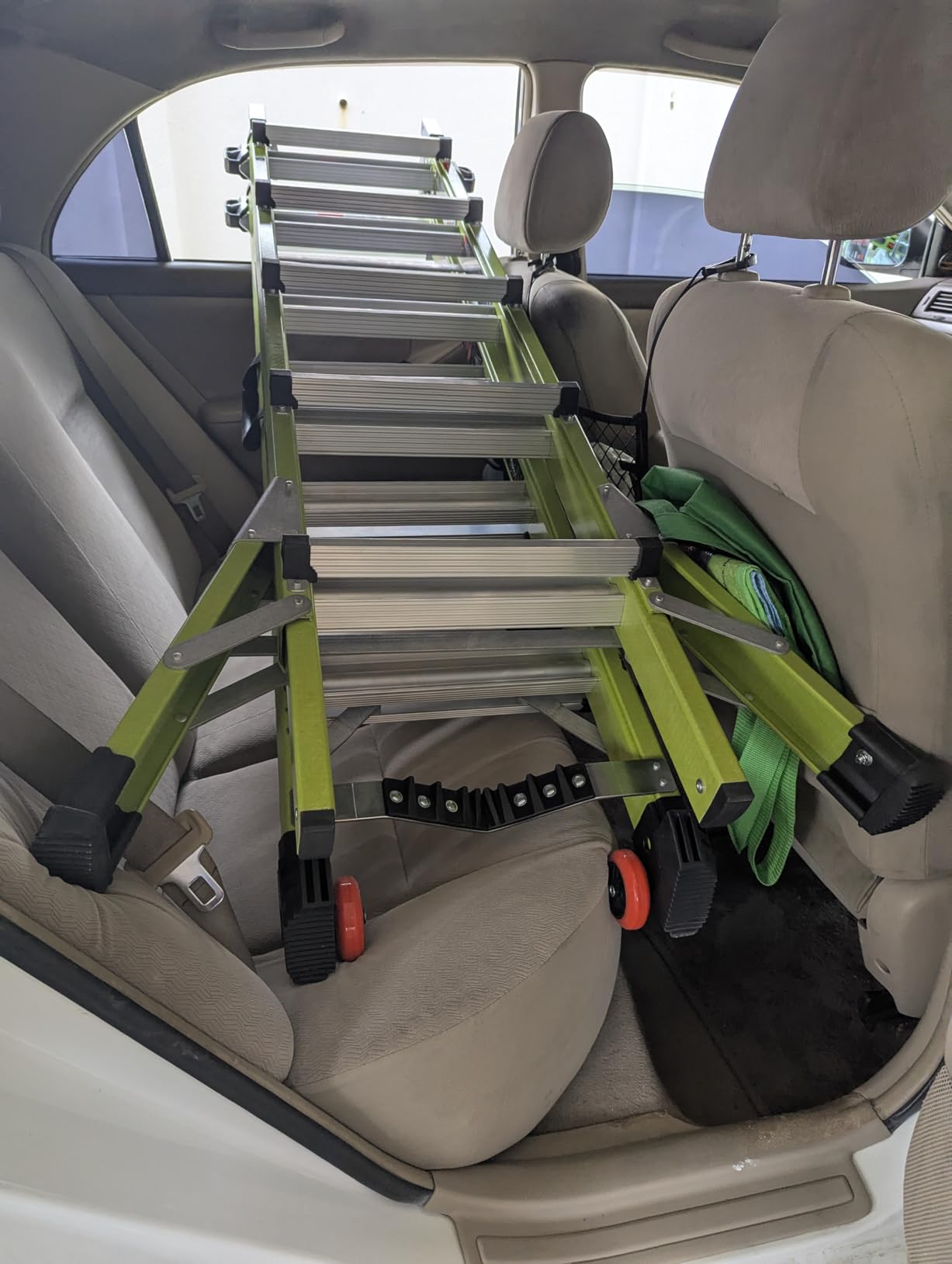 Little Giant Ladders Systems Conquest 2.0, M22, 22ft, Multi-Position Ladder, Fiberglass, Type 1A, 300 lbs Weight Rating, (17122-001), Green customer photo 2