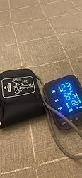Greetmed Wrist Blood Pressure Monitor Automatic Talking Wrist Blood Pressure Cuff Digital Full Screen LED Display Bp Machine Adjustable Bp Cuff Voice Broadcast Health Care for Home Use customer photo 1