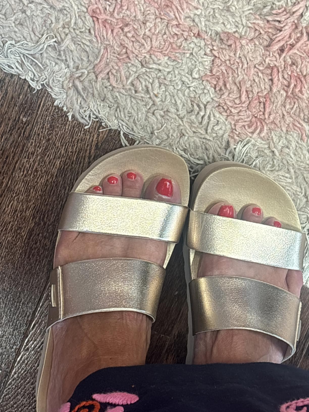 Cushion Vista Hi Womens Platform Fashion Sandal, Arch Support, Ultra Soft Cushion Footbed customer photo 2
