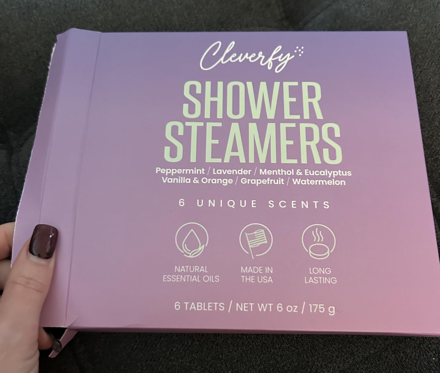 Cleverfy Eucalyptus for Shower Steamers Aromatherapy - Birthday Gifts for Men and Women - for Sinus Relief and Congestion - 18 Tablets customer photo 2