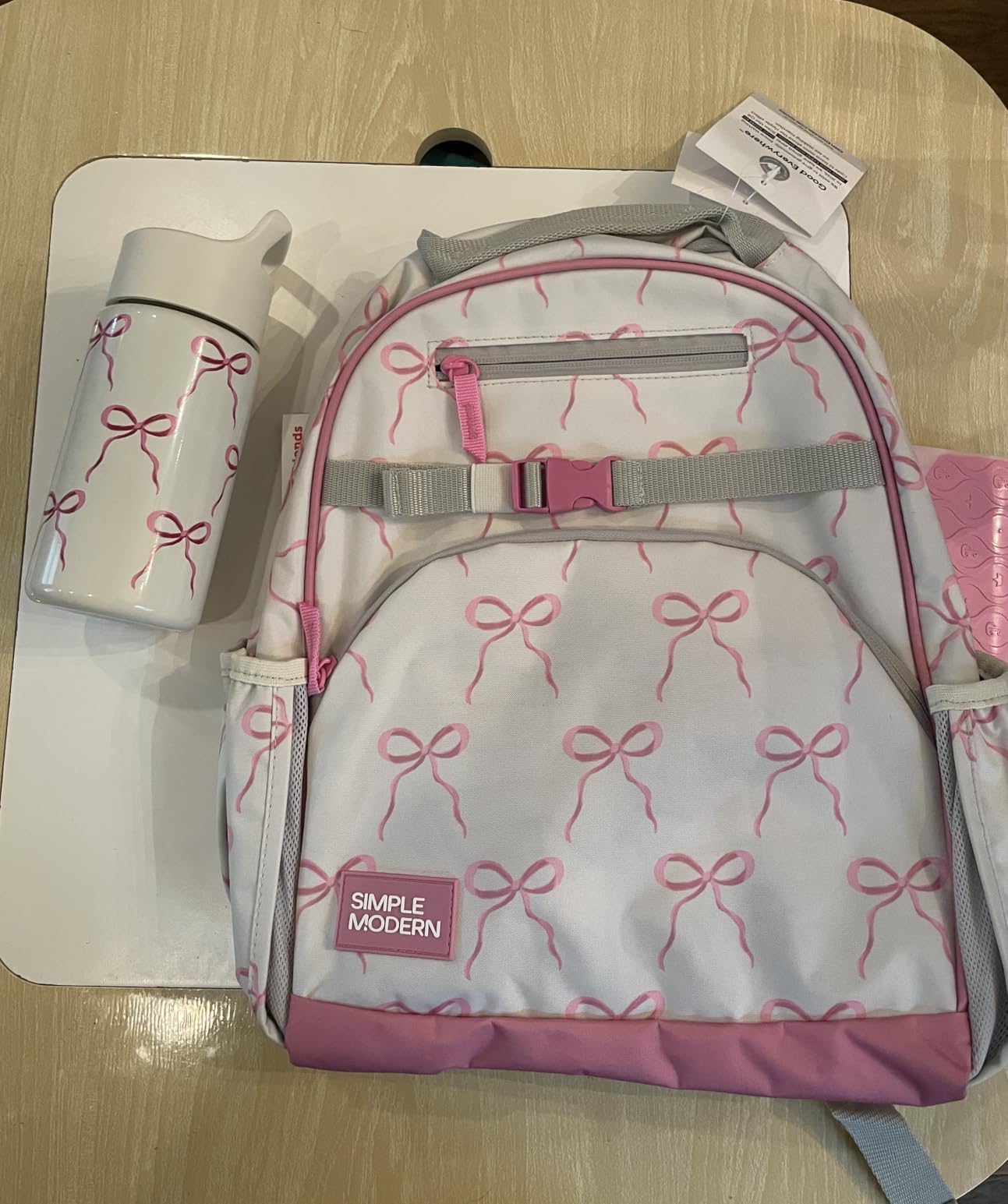 Simple Modern Disney Princess Kids Backpack for School, Girls, Boys | 12L | Fletcher Princess Rainbows Bookbag customer photo 1