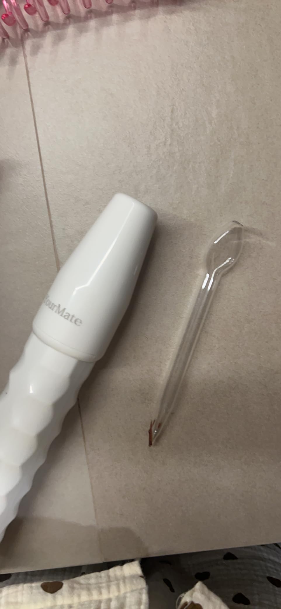 YourMate PhotoTherapy Device High Frequency Facial Wand Machine with Argon Tubes for Face Chin Neck Hair, Facial Skin Wand Machine with 4 Different Tubes customer photo 2