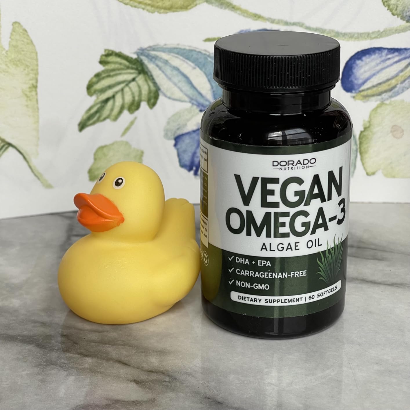 Carlyle Vegan Omega 3 Supplement | 1290 mg | 60 Softgels | Plant Based | From Algae Oil | Non-GMO & Gluten Free customer photo 1