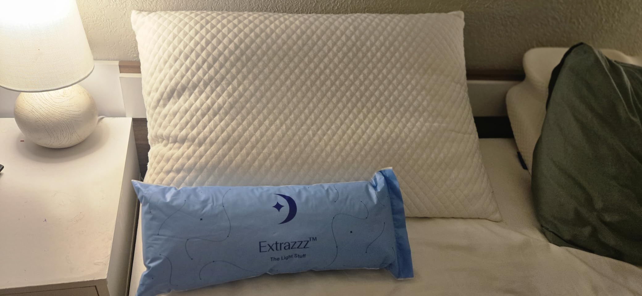 Signature Adjustable Shredded Memory Foam Pillow Queen | CertiPUR-US Certified | Bamboo Rayon Cover | Side Back Stomach Sleepers | Washable | Neutral Spinal Alignment customer photo 2