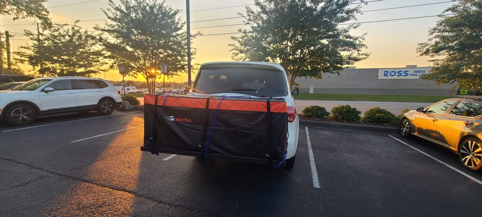 Car Roof Bag Rooftop Cargo Carrier Bag Waterproof 21 Cubic Feet roof Cargo customer photo 1