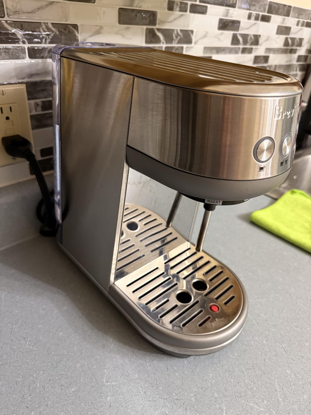 Breville BES450BSS Bambino Espresso Machine, Brushed Stainless Steel customer photo 2