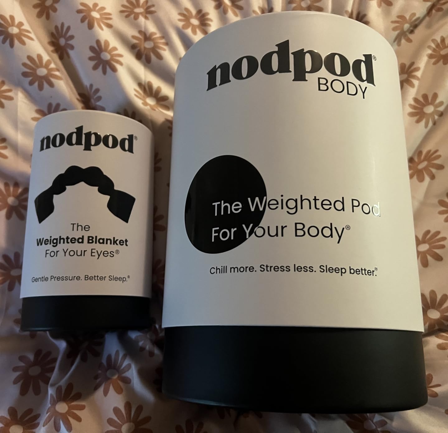nodpod Body 6.5lb Patented Compact Weighted Blanket | Perfect for Relaxation, Sleeping & Travel l I Glass Bead Filled, Machine Washable (29