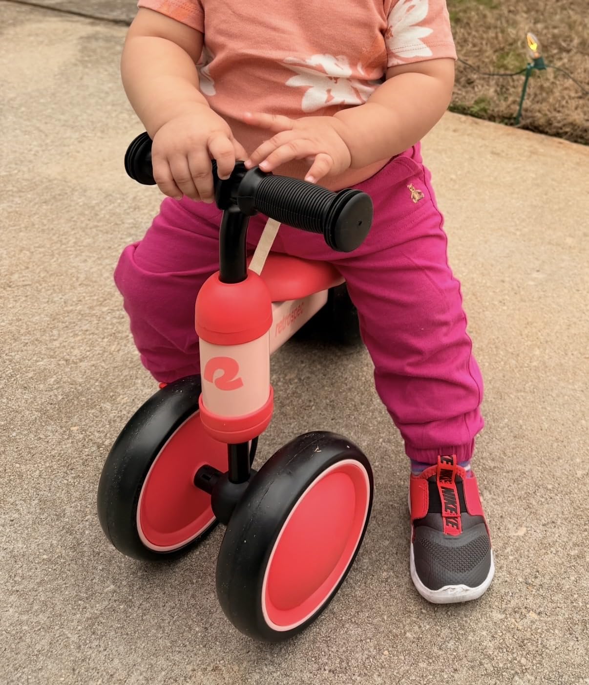 Retrospec Cricket Baby Balance Bike, 4-Wheel Ride-On Toy for Ages 12-24 Months customer photo 2