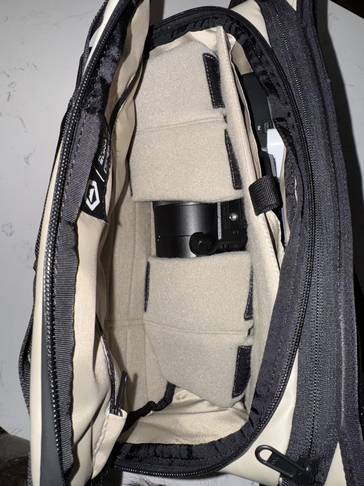 WANDRD ROGUE V1 9L Sling: Compact Camera Sling and Crossbody Bag with Fast Access, 3-Way Carry (Black) customer photo 2
