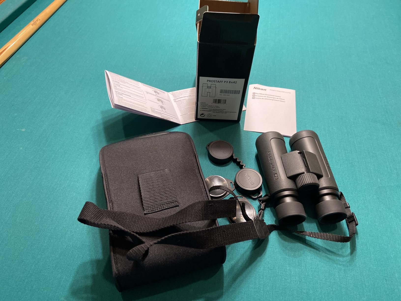 Nikon PROSTAFF P3 8x42 Binocular | Waterproof, Fogproof, Rubber-Armored Full-Size Binocular, Wide Field of View & Long Eye Relief customer photo 2