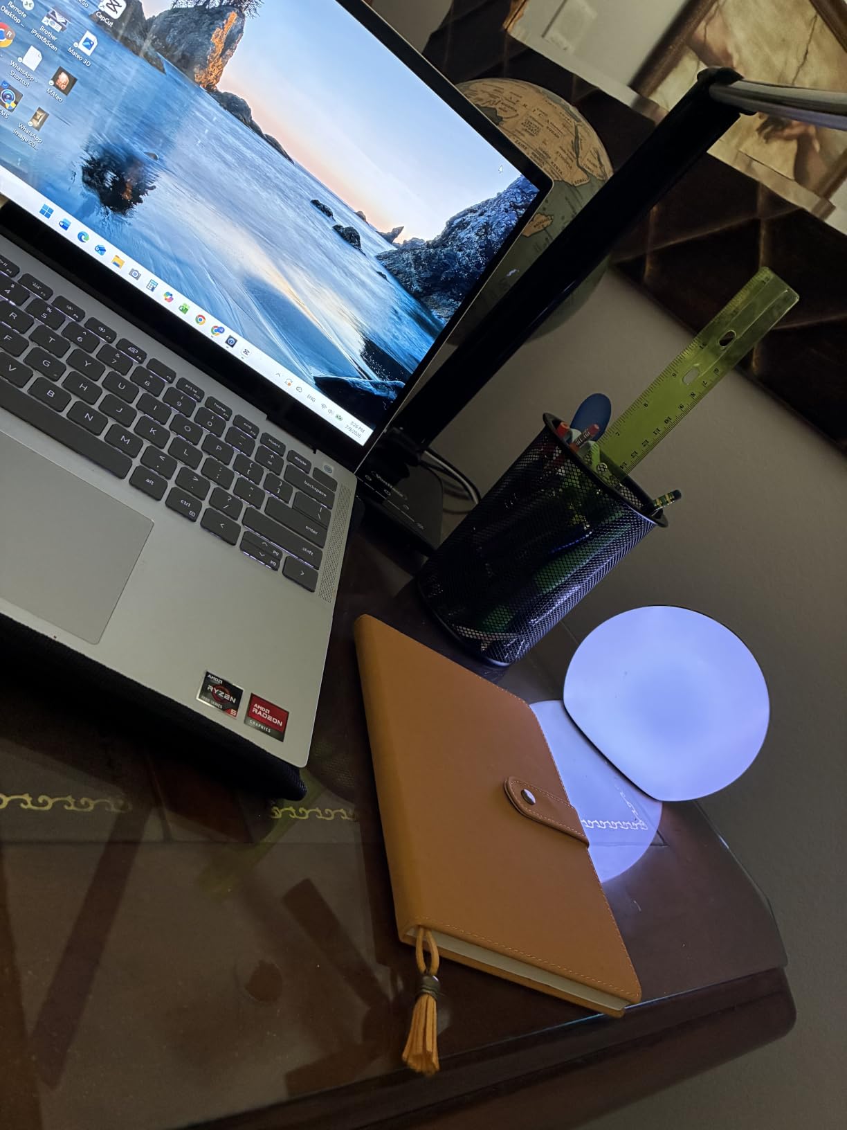 Meditation White Noise Sound Machine with 30 Soothing Sounds 12 Colors Night Light 10 Brightness Levels 32 Volume Level 4 Timers and Memory Function Sleep Machine for Baby Kids Adults (Wood Grain) customer photo 1